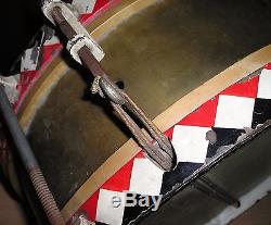 Original WW-II era German Snare Drum issued to Wehrmacht Spielleute 1935 -1945
