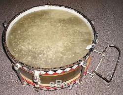 Original WW-II era German Snare Drum issued to Wehrmacht Spielleute 1935 -1945
