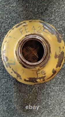 Original WW1 German M17 Ledermaske, VERY RARE WW2 Polish reissue, DISPLAY PIECE