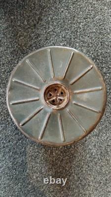 Original WW1 German M17 Ledermaske, VERY RARE WW2 Polish reissue, DISPLAY PIECE