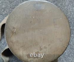 Original WW1 German M17 Ledermaske, VERY RARE WW2 Polish reissue, DISPLAY PIECE