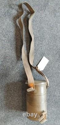 Original WW1 German M17 Ledermaske, VERY RARE WW2 Polish reissue, DISPLAY PIECE