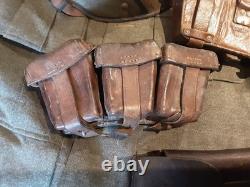 Original WW1 Imperial German Army Belt kit collection