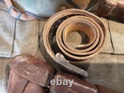 Original WW1 Imperial German Army Steel Belt buckle, with belt
