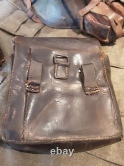 Original WW1 Officer's/NCO's German army leather map case