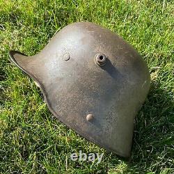 Original WW1 WWI Pre WWII WW2 German M16 Helmet
