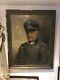 Original WW2 1942 German Wehrmacht Major Oil Painting In Original Frame