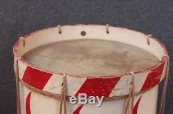 Original WW2 Drum German Flame Drum Build Type HJ Jugend With Hand Sown Cover