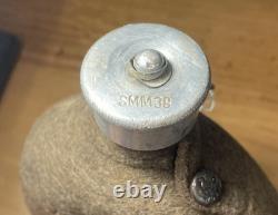 Original WW2 German Aluminium Canteen marked EEF 37