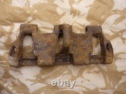 Original WW2 German Army Panzer 3/4 Stug Tank Track Link Relic Uncleaned Find