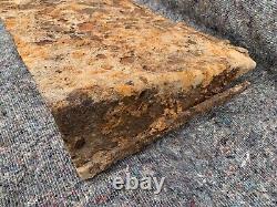 Original WW2 German Army Panzer 4 Front Mud Guard Uncleaned Relic