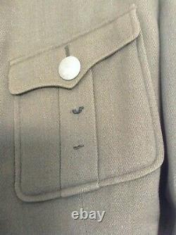 Original WW2 German Army Uniform Infantry Lieutenants Service Dress Tunic