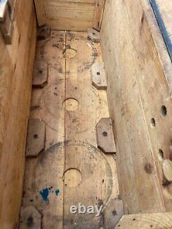 Original WW2 German Army Wooden Transport Box Normandy Barn Find