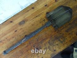 Original WW2 German Army folding entrenching tool shovel Klappspaten