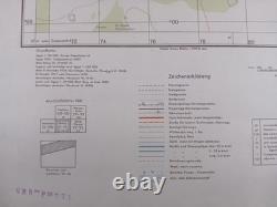 Original WW2 German Army map of BAHIG (Between EL ALAMEIN and ALEXANDRIA) 1942