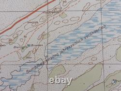 Original WW2 German Army map of BAHIG (Between EL ALAMEIN and ALEXANDRIA) 1942