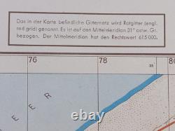 Original WW2 German Army map of BAHIG (Between EL ALAMEIN and ALEXANDRIA) 1942