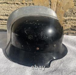 Original WW2 German/Austrian Firefighters Helmet with Name