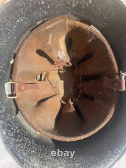 Original WW2 German/Austrian Firefighters Helmet with Name