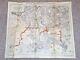 Original WW2 German Blitzkrieg Planning Map Jan 1939 Ardennes WW1 Retrospective