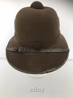 Original WW2 German DAK Pith Helmet JHS Dated 1942