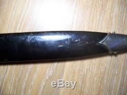 Original WW2 German Dagger Black Scabbard with Hanger