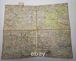 Original WW2 German Heereskarte Folding Map S53 Brest-Litowsk Linen Ostfront War