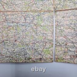Original WW2 German Heereskarte Folding Map S53 Brest-Litowsk Linen Ostfront War
