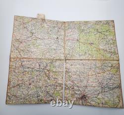 Original WW2 German Heereskarte Folding Map S53 Brest-Litowsk Linen Ostfront War