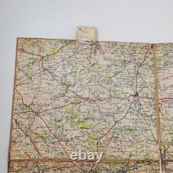 Original WW2 German Heereskarte Folding Map S53 Brest-Litowsk Linen Ostfront War