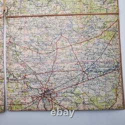 Original WW2 German Heereskarte Folding Map S53 Brest-Litowsk Linen Ostfront War
