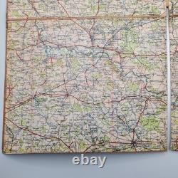 Original WW2 German Heereskarte Folding Map S53 Brest-Litowsk Linen Ostfront War