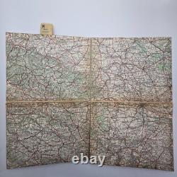 Original WW2 German Heereskarte Map HALLE-BRESLAU Linen-Backed 1300k Grossblatt