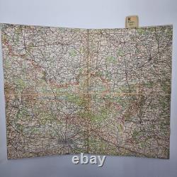 Original WW2 German Heereskarte Map HALLE-BRESLAU Linen-Backed 1300k Grossblatt