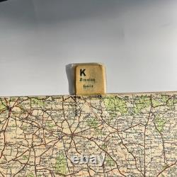 Original WW2 German Heereskarte Map HALLE-BRESLAU Linen-Backed 1300k Grossblatt