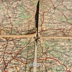 Original WW2 German Heereskarte Map HALLE-BRESLAU Linen-Backed 1300k Grossblatt