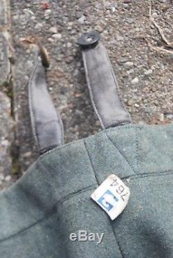 Original WW2 German Infantry Heer Waffenrock Dress Uniform Trousers Pants