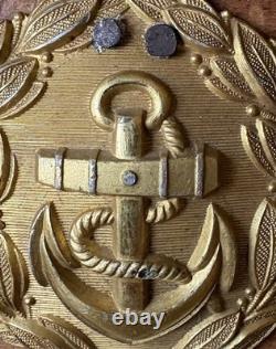 Original WW2 German Kriegsmarine Part Belt Buckle Photographs On Period Frame