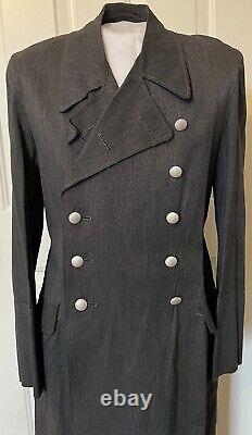 Original WW2 German Luftwaffe Air Force Officers Raincoat