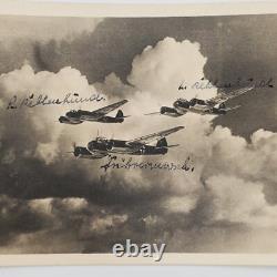 Original WW2 German Luftwaffe Ju 88 Bomber Photo Postcard OKW-Foto 1943 Junkers