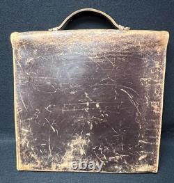 Original WW2 German Luftwaffe Pilot Officer Bomber Navigations Brief Case
