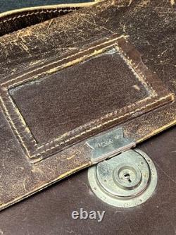 Original WW2 German Luftwaffe Pilot Officer Bomber Navigations Brief Case