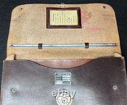 Original WW2 German Luftwaffe Pilot Officer Bomber Navigations Brief Case