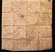 Original WW2 German Luftwaffe Pilots Waterproof Map of Paris / Reims LARGE