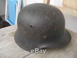 Original WW2 German M40 LW steel helmet