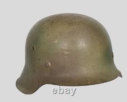 Original WW2 German M42 Camo Helmet
