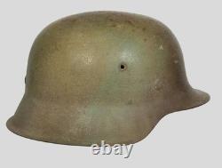 Original WW2 German M42 Camo Helmet