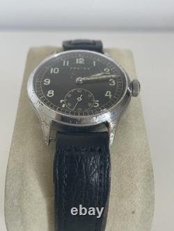 Original WW2 German Military Watch Protex Serviced Fully Working Condition D U