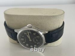 Original WW2 German Military Watch Protex Serviced Fully Working Condition D U