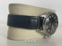 Original WW2 German Military Watch Protex Serviced Fully Working Condition D U
